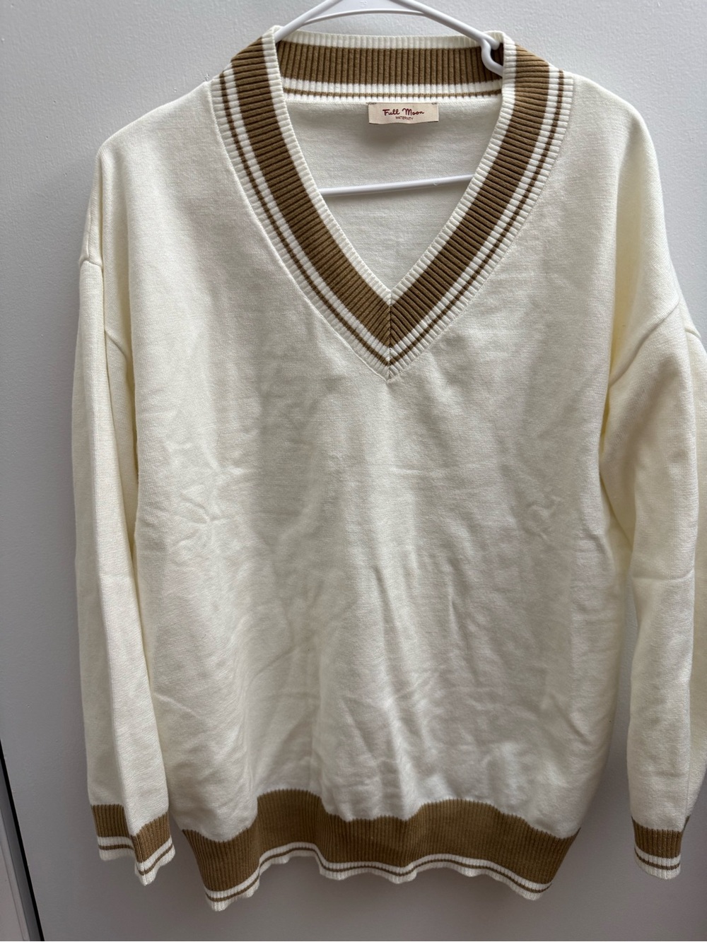 Maternity V-Neck Pullover